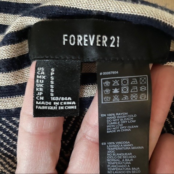 Like New Forever 21 Long Vest Duster in Southwestern pattern - Picture 5 of 6